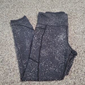 ZYIA Black and White Patterned Leggings